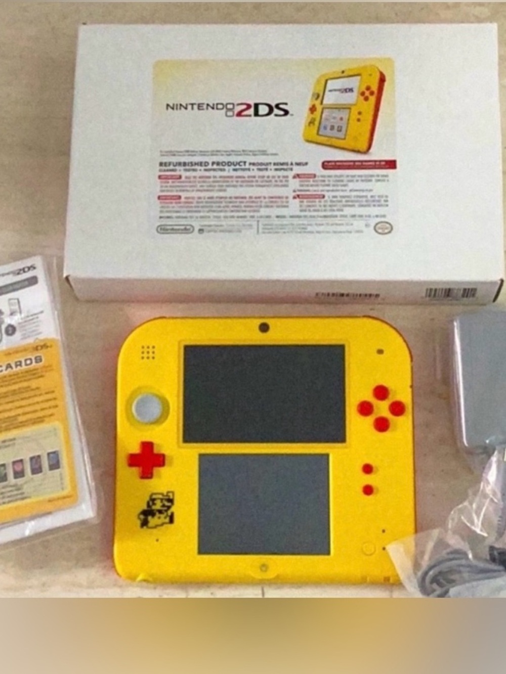 Super Mario Maker Nintendo 2DS Console Nintendo Factory Refurbished Edition 3DS